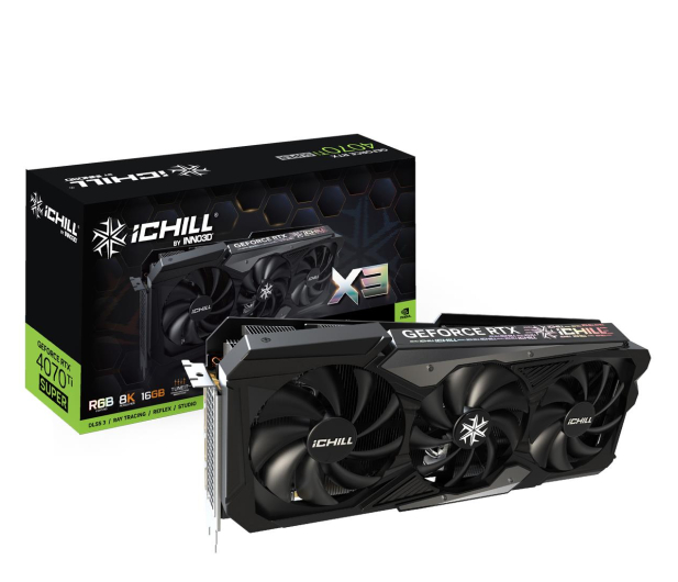 INNO3D GeForce RTX 4070 Ti Super Ichill X3 16GB GDDR6X - 1210184 - zdjęcie